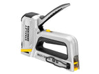 STANLEY FATMAX 2-in-1 Multi Tacker (Aluminium-Gehäuse, mit Anti-Verklemm-Mechanismus, mit Sichtfenster, passend für die STANLEY Klammern Typ G 6mm - 14mm & Typ J 12mm - 15 mm) FMHT70250-0