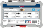Bosch Professional 6tlg. Rand- und Kantenfräser Set (für Holz, für Oberfräsen mit 6 mm Schaft)