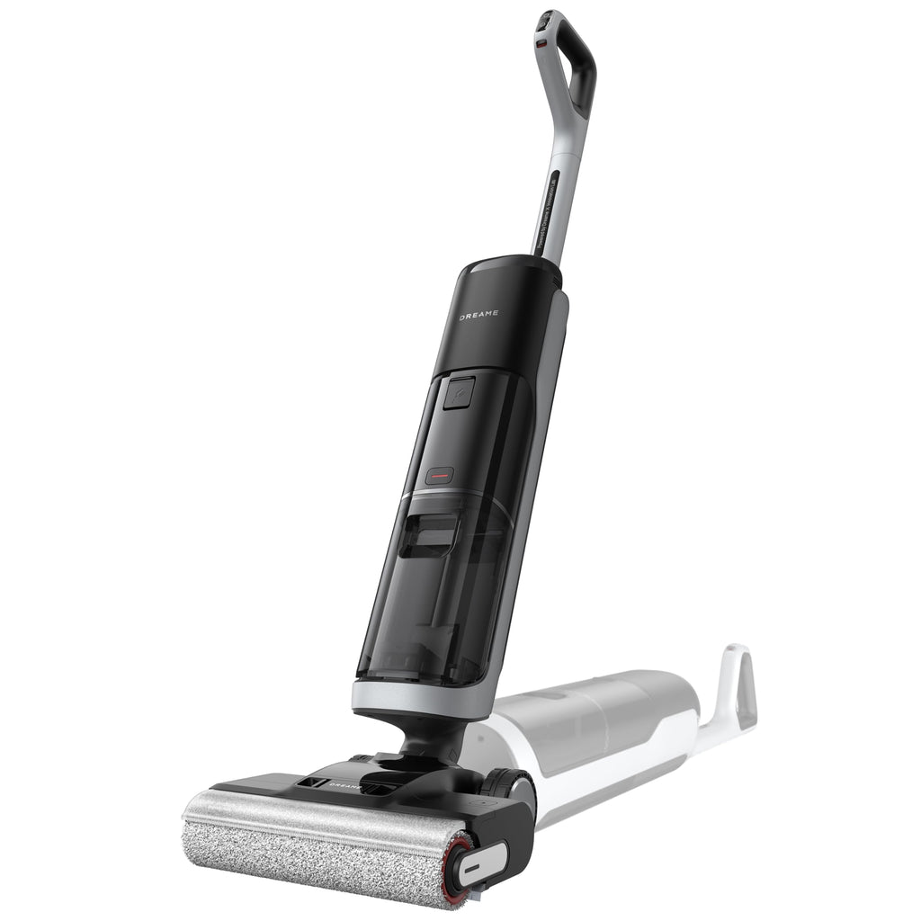 dreame H14 Pro Nass- und Trockensauger, 180° Lie-Flat, 60 °C Bürstenpflege, 5-min Trocknung, automatische Lösungsmittelverteilung, App-Steuerung, Doppelrotationsbürste, 18.000Pa Saugkraft, Doppelkante