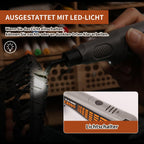 Bucasso Schnurloser Stiftschleifer, variable Geschwindigkeit, Mehrzweck-Elektrowerkzeug zum Schleifen, Polieren, Finishing, DIY-Handwerk (GRAU)