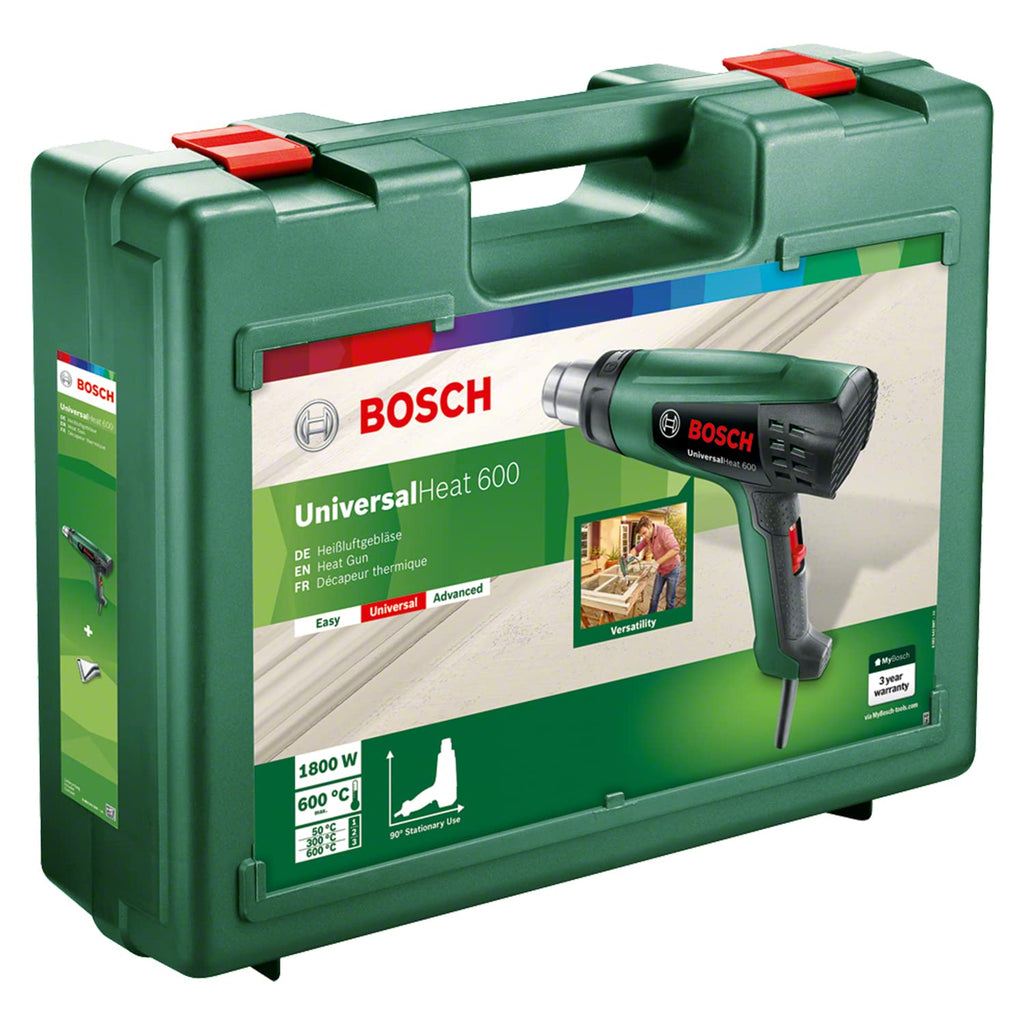 Bosch Heißluftgebläse UniversalHeat 600 (1800 W, Kunststoffkoffer)