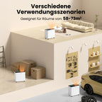 COMFEE CDDAE-30DEN7-QA3 Luftentfeuchter 30L/Tag für bis zu 73㎡, 3-Liter-Tank, drehbare Räder, Trocknungsmodus, Geräuschreduzierung, Automatische Abtauung