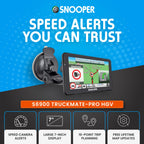Snooper S6900 Truckmate EU LKW Navigationssystem mit aktiver Magnethalterung