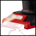 Einhell Akku-Heißklebepistole TE-CG 18 Li - Solo Power X-Change (Lithium-Ionen, in 120 Sekunden einsatzbereit, inkl. 5 Klebestifte + Flachklebedüse, ohne Akku und Ladegerät)
