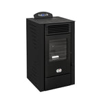 STUFE A PELLET ITALIA California 8 KW | Pelletöfen Effizienz 91% Heizt 70m² Autonomie 20 Std. Programmierbar 5 Geschwindigkeiten und Leistungsstufen Kompaktes Design 24 Monate Garantie Schwarz