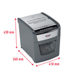 Rexel Optimum AutoFeed+ 50X Automatischer Aktenvernichter, 50 Blatt automatisch, Sicherheitsstufe P4, Partikelschnitt, für Zuhause / Home Office, 20 Liter Abfallbehälter, 2020050XEU