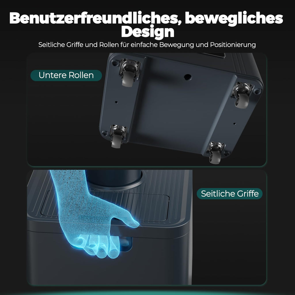 MARS HYDRO Pflanzen Luftbefeuchter 15L, Top-Fill Ultraschall Humidifier, mit einstellbarer Luftfeuchtigkeit, Timer-Funktion und Leise Betrieb für Growzelt, Innenbepflanzung, Schlafzimmer