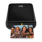 KODAK Step Printer Drahtloser mobiler Fotodrucker mit Zink-Technologie (Schwarz) Reiseset