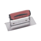 Marshalltown M/T136D 6 x 3 Stahlkantenkelle-Gebogene Enden-3/8R, 1/2L DuraSoft Griff, Stahl