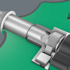 Wera 05023461001 416 RA Quergriff-Bit-Handhalter mit Ratschenfunktion und Rapidaptor Schnellwechselfutter, 1/4", 45 mm, Schwarz-grün