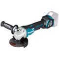 Makita DGA515Z Akku-Winkelschleifer 18 V mit Paddleschalter (ohne Akku, ohne Ladegerät), Pfauenblau