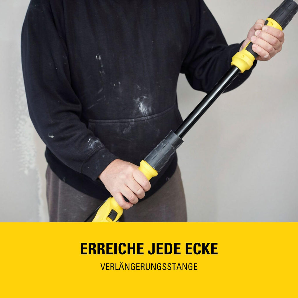 STANLEY FATMAX 750W Trockenbauschleifer (225mm) mit Aufbewahrungstasche und 120G Netz-Schleifscheibe, SFMEE500S-QS