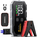 YUSMAN Starthilfe Powerbank für PKW | 6000A Autobatterie Booster für alle Fahrzeuge & 10.0L Diesel mit LED-Taschenlampe, Großdisplay & Springkabel – Ideal für SUV, Motorräder, Rasenmäher