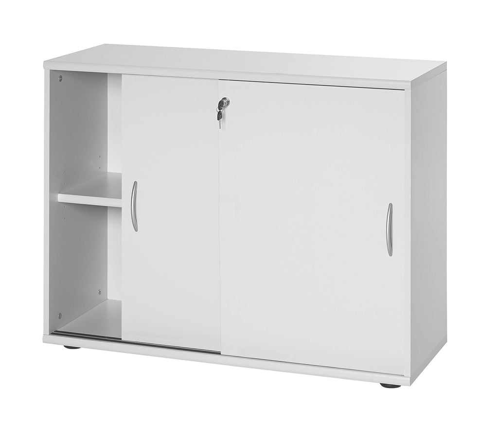Möbelpartner Aktenschrank Manni 701343, lichtgrau, 100,0 x 39,5 x 77,4 cm