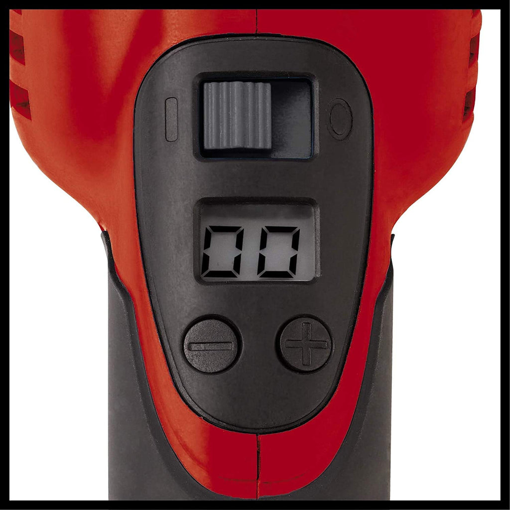 Einhell Polier- und Schleifmaschine CC-PO 1100/1E (1.100 W, bis 3.500 min-1, Drehzahlelektronik, Spindelarretierung, Kletthaftung, inkl. 1x Schaumstoffaufsatz, 2x Synthetikpolierhaube, Schleifpapiere)