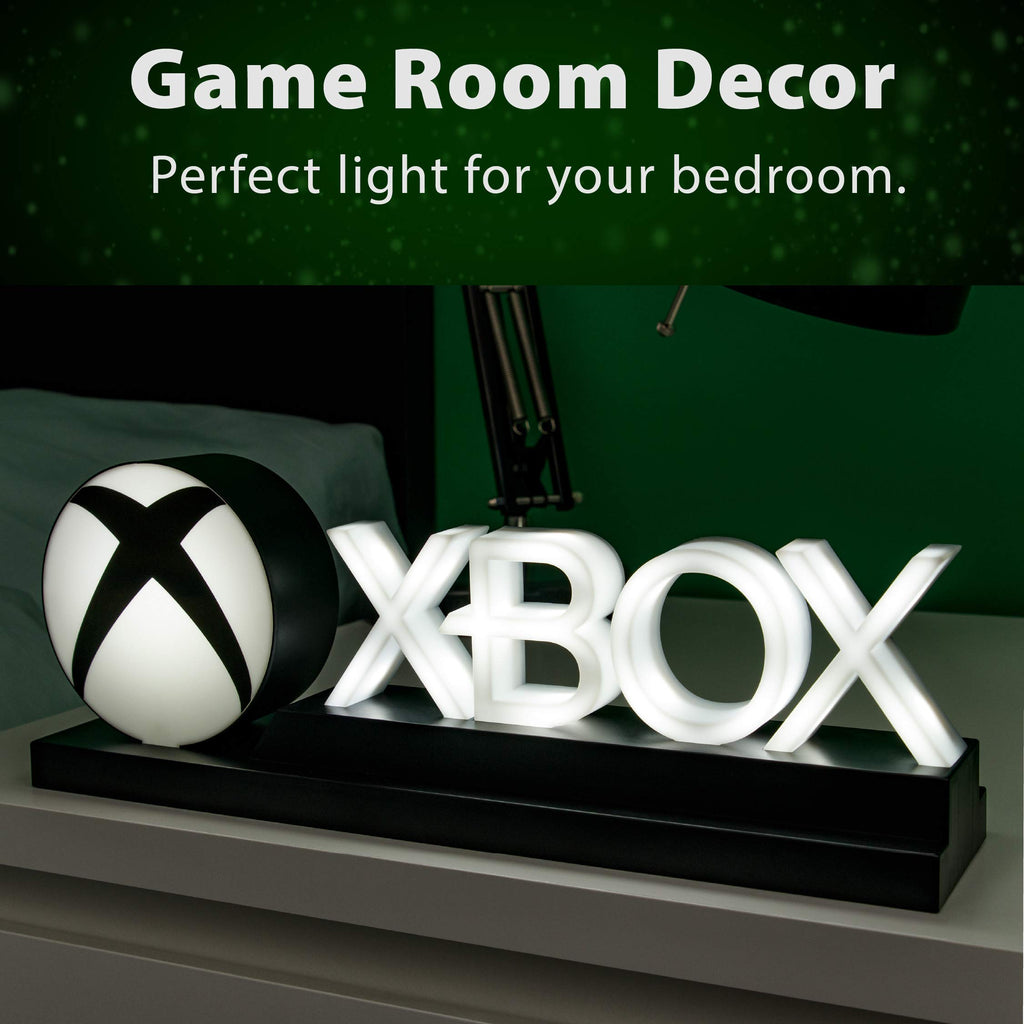 XBOX Icons Licht, dynamische & Standard-Lichtmodi, lizenziertes XBOX-Gaming-Schreibtischzubehör, Gaming-Raum-Deko & Geschenk für Gamer