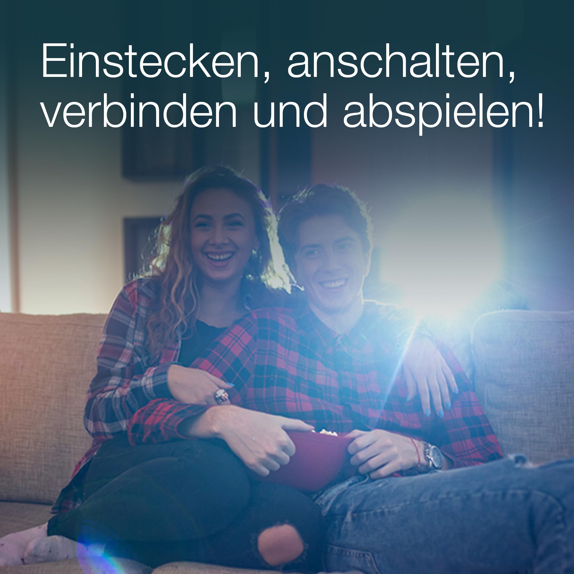 Epson EH-TW7100 4K PRO-UHD-Projektor, 3.000 Lumen, bis zu 500-Zoll Bilddiagonale (12,7 m)