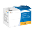 HERMA 4319 Frankieretiketten für Frankiermaschinen, doppelt, 163 x 45 mm, 1000 Stück, selbstklebend, matt, 2fach Papier Frankier-Etiketten Klebeetiketten Aufkleber, weiß