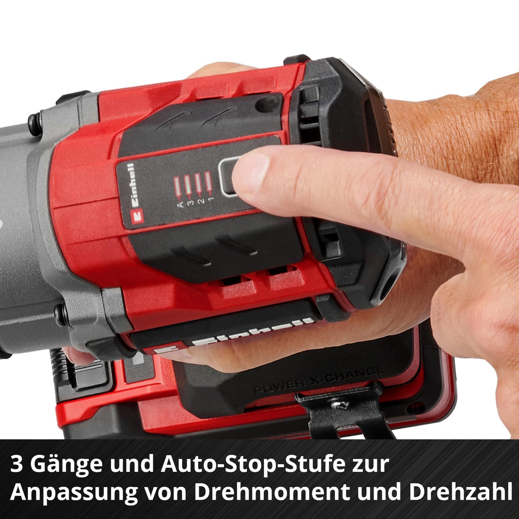 Einhell Professional Akku-Schlagschrauber TP-CW 18/750-C Li BL-Solo Power X-Change (18 V, 750 Nm Drehmoment, 1000 Nm Lösemoment, Brushless, Außenvierkant-Aufnahme, ohne Akku)