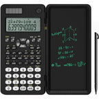 NEWYES Wissenschaftlicher Taschenrechner 82 MS, 240 Funktionen & 2-Line Display Schulrechner mit Schutztcase für Junior, Mittel und Student