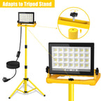 LED Baustrahler, T-SUN 60W 6000K Arbeitsleuchte mit 3 Modi, LED Arbeitsleuchte mit Stecker, IP66 Wasserdicht Baustrahler LED mit 4M Kabel, Tragbar Baustellenlampe für Werkstatt oder Baustelle,Garage