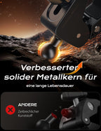 2025 Upgraded Handyhalterung Fahrrad Lenker, Universal Handyhalterung Motorrad [Doppelt Vibrationsgedämpft ] -360°drehbar Handyhalter für iPhone 17 16 15 Pro/Samsung S24 Ultra(4,7-7,2''Smartphone )