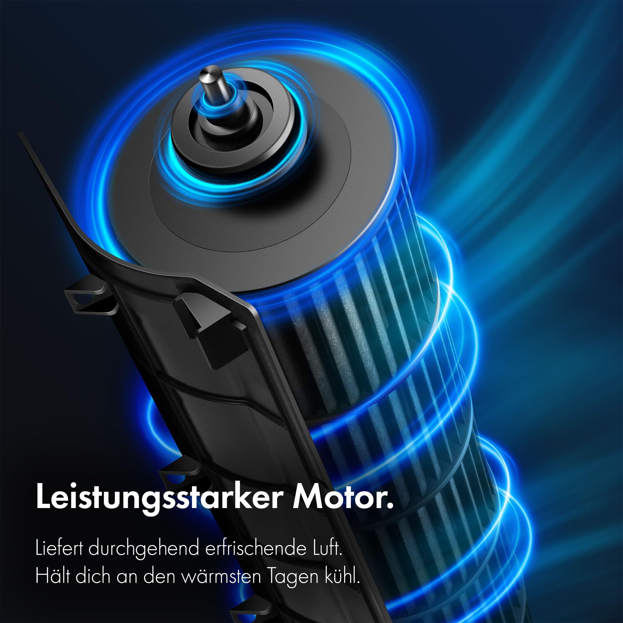 VonHaus 87 cm Turmventilator, Elektroventilator, Schwenkender Ventilator Leise für Jeden Raum, Ventilator mit Fernbedienung, Bodenventilator mit 2 Geschwindigkeiten, 2-Jahres-Versprechen