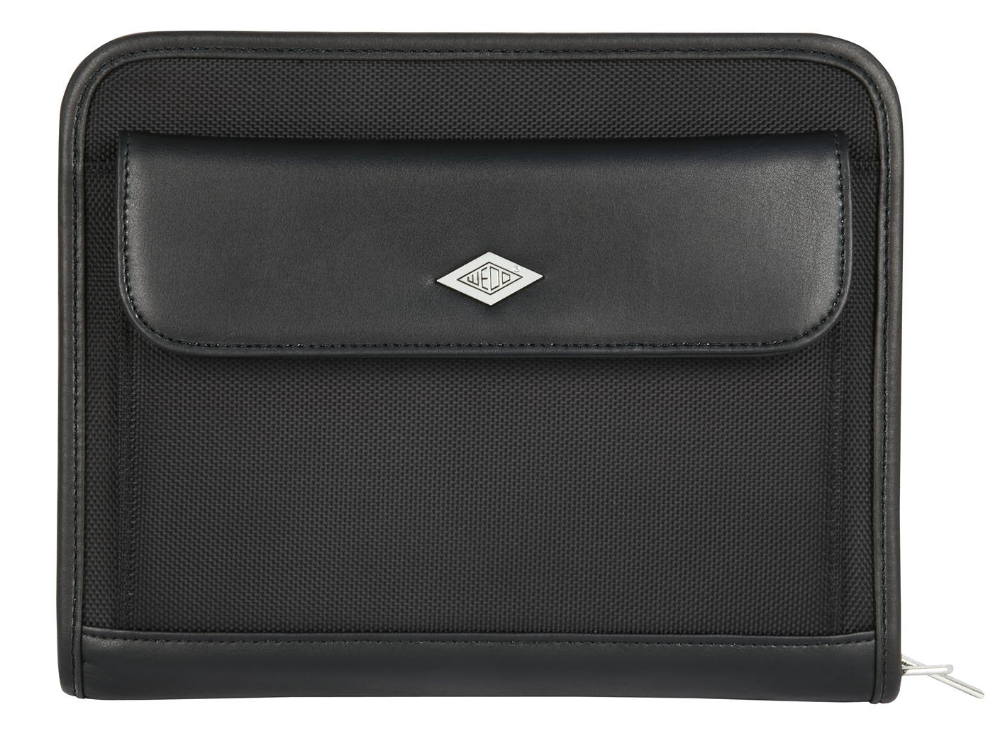 WEDO Elegance A5 Konferenzmappe – Executive Organizer im Leder-Look mit 4-Ring-Mechanik, Karten- & Dokumentenfächern, Stifthalter, kompakt & stilvoll