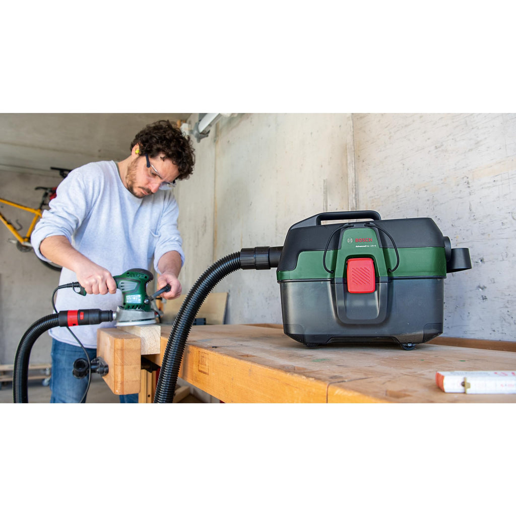 Bosch Akku Nass- und Trockensauger AdvancedVac 18V-8 (ohne Akku, 18 Volt System, mit Zubehörset, im Karton)