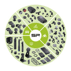 SP CONNECT Fahrrad-Handyhalterung | SPC+ | Universeller Handyhalter für Fahrradlenker | Motorradhandyhalterungen für alle Smartphone Handys wie iPhone Samsung | Mountainbike Rennrad Handy Halterung