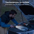 Shadowhawk Taschenlampe Led 500000 Lumen, Extrem Hell Taschenlampe USB Aufladbar Taktische Taschenlampen Mit holster XHP70.2, IP67 Wasserdicht 5 Lichtmodi für Camping Wandern Notfälle
