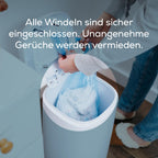 Angelcare Nachfüllkassette für Windeleimer Dress-Up und Classic XL, 3er-Pack