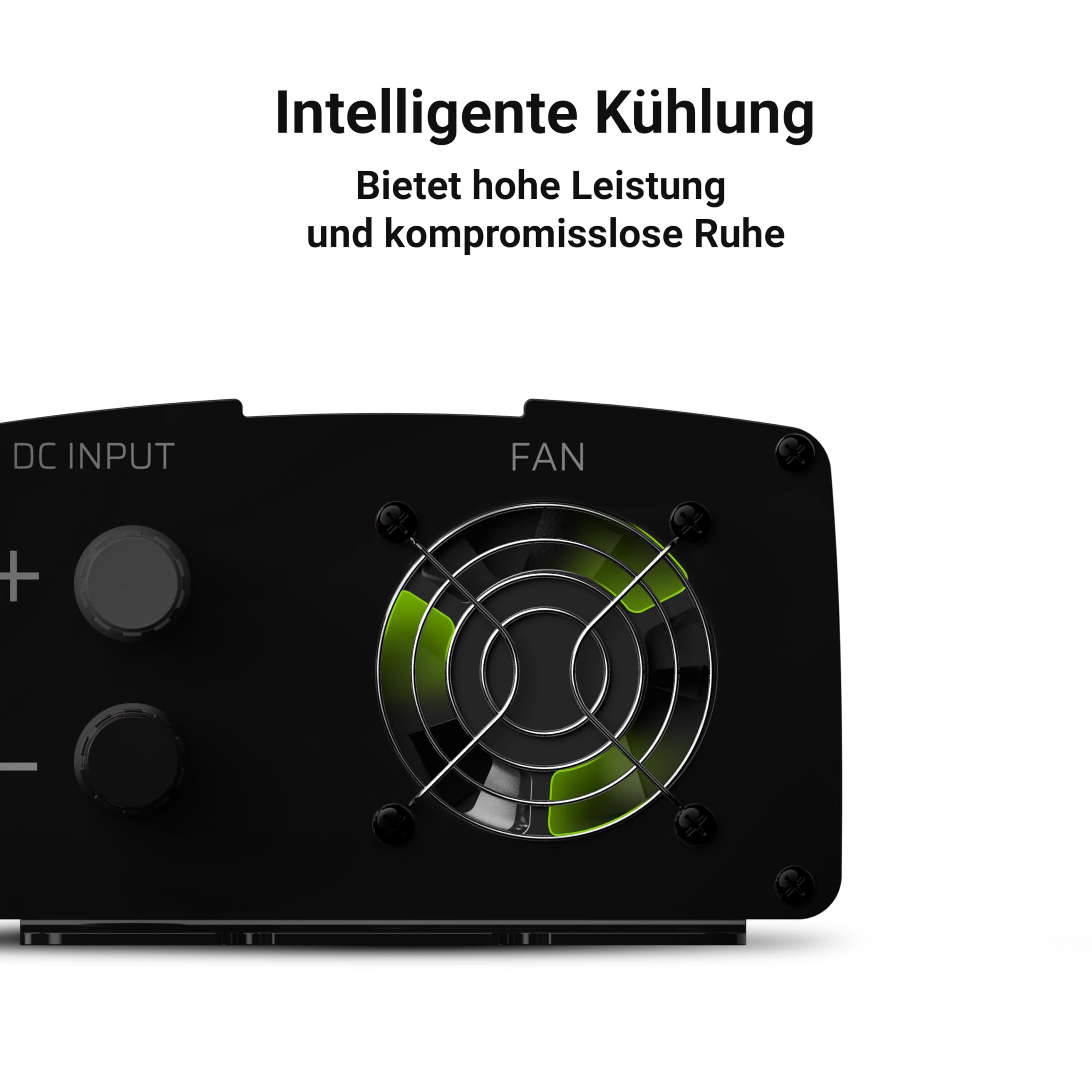 Green Cell 300W/600W 12V auf 230V Reiner Sinus Volt kfz Spannungswandler Wechselrichter Konverter Pure Sine Wave Power Solar Inverter DC AC Umwandler Stromwandler Zigarettenanzünder Steckdose