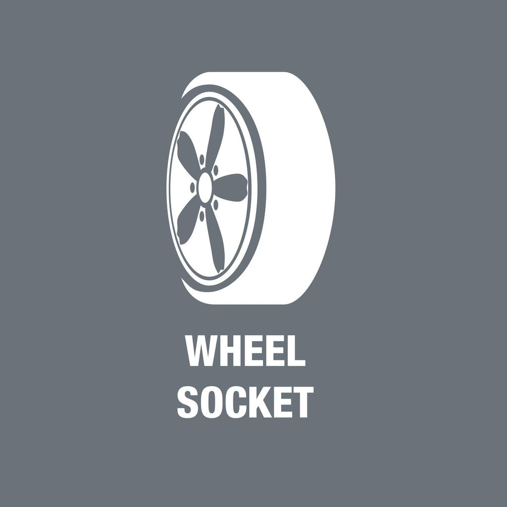 Wera 05004595001 Wheel Impaktor C Set 1, Steckschlüsseleinsatz-Satz, 1/2"-Antrieb, 3-teilig