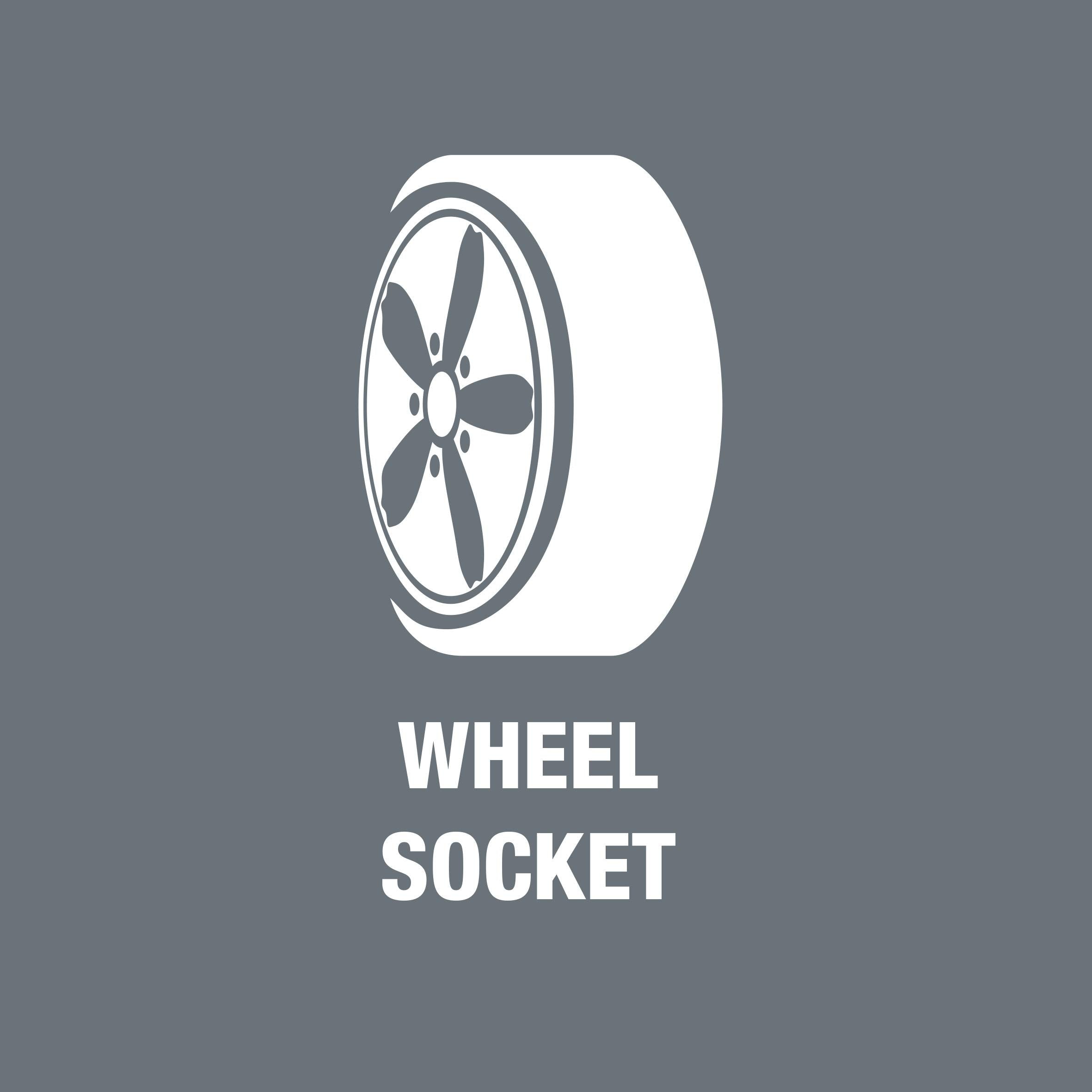Wera 05004595001 Wheel Impaktor C Set 1, Steckschlüsseleinsatz-Satz, 1/2"-Antrieb, 3-teilig