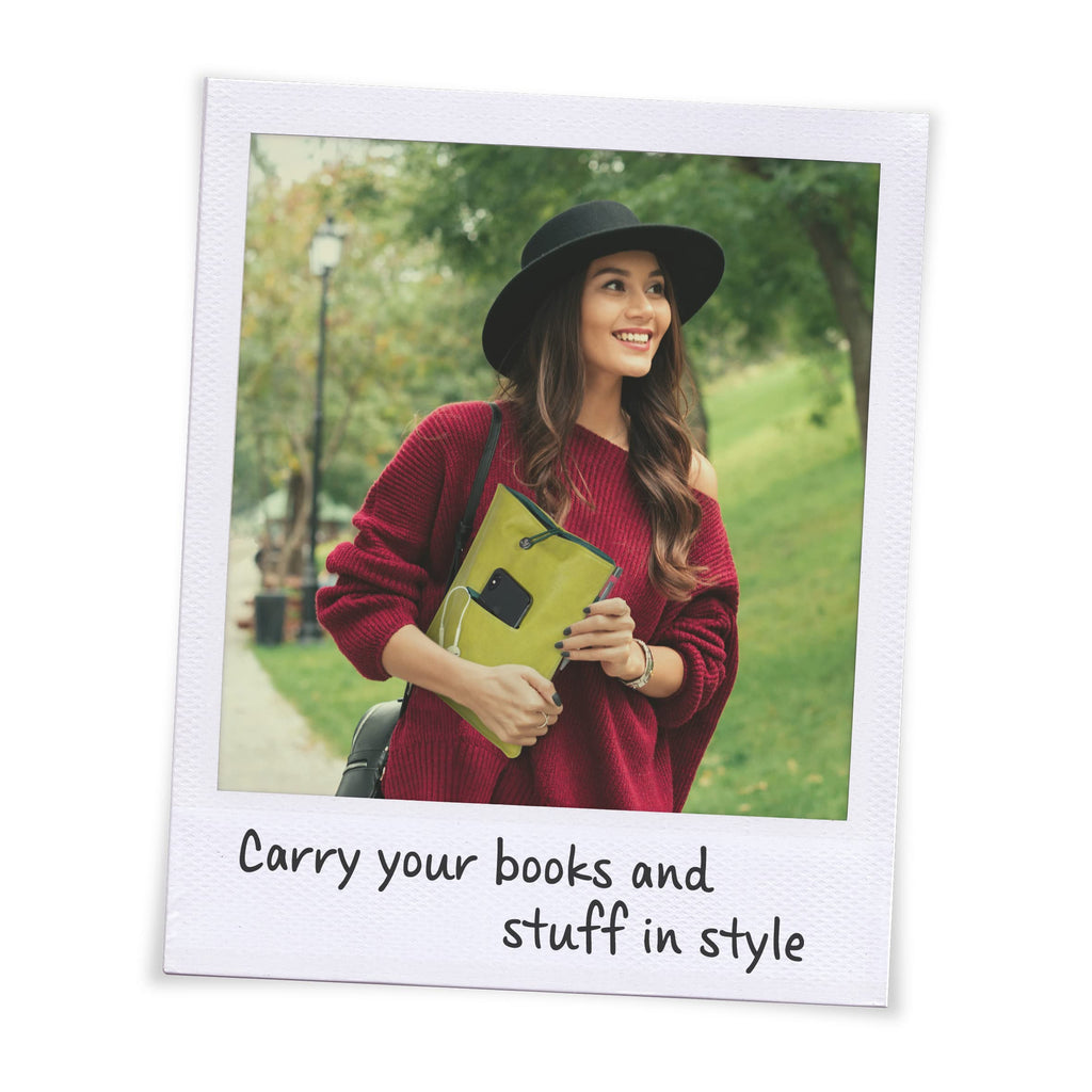 Bookaroo Books & Stuff Pouch - Navy