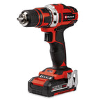 Einhell Akku-Bohrschrauber TE-CD 18/40 Li (2x1,5 Ah) Power X-Change (Lithium-Ionen, 40 Nm, 2-Gang-Getriebe, Drehzahl-Elektronik, LED, inkl. 2x 1,5 Ah PXC-Akkus und Ladegerät)