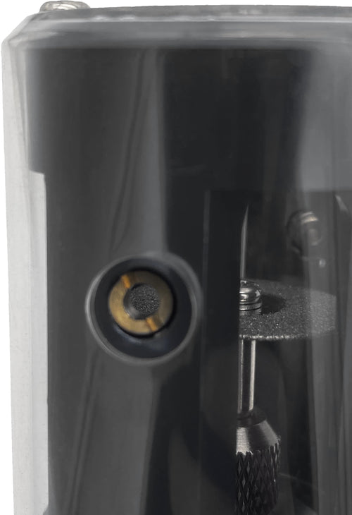 Berger & Schröter | Wolfram Elektroden WIG Schleifgerät mit Diamant-Schleifscheiben, 185 W, 230 V, Drehzahl einstellbar von 2.000 bis 20.000 U/min