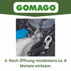 GOMAGO Marderschutz für Ihr Auto 2er Set | Zuverlässige und einfache Mardervergrämung durch Duftstoff | Alternative zu Marderschreck, Marderspray, Ultraschall u.ä. | Einfache Anwendung [2 x 35g]