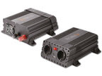 Technaxx Wechselrichter 24V auf 230V - LKW Inverter mit 2X Schuko-Stecker und 2X USB-Port - Power 600W / 1200W (Spitze) - Spannungswandler TE19 24V