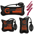 Gute Montagekissen Luftkissen Air Wedge Pump,Hebekissen Aufblasbar,Pneumatikspanner Spreizkissen,Air Wedge Pump,Luftkissenheber für Fenster,Tür,Auto,Großgeräte (3 Stück) a