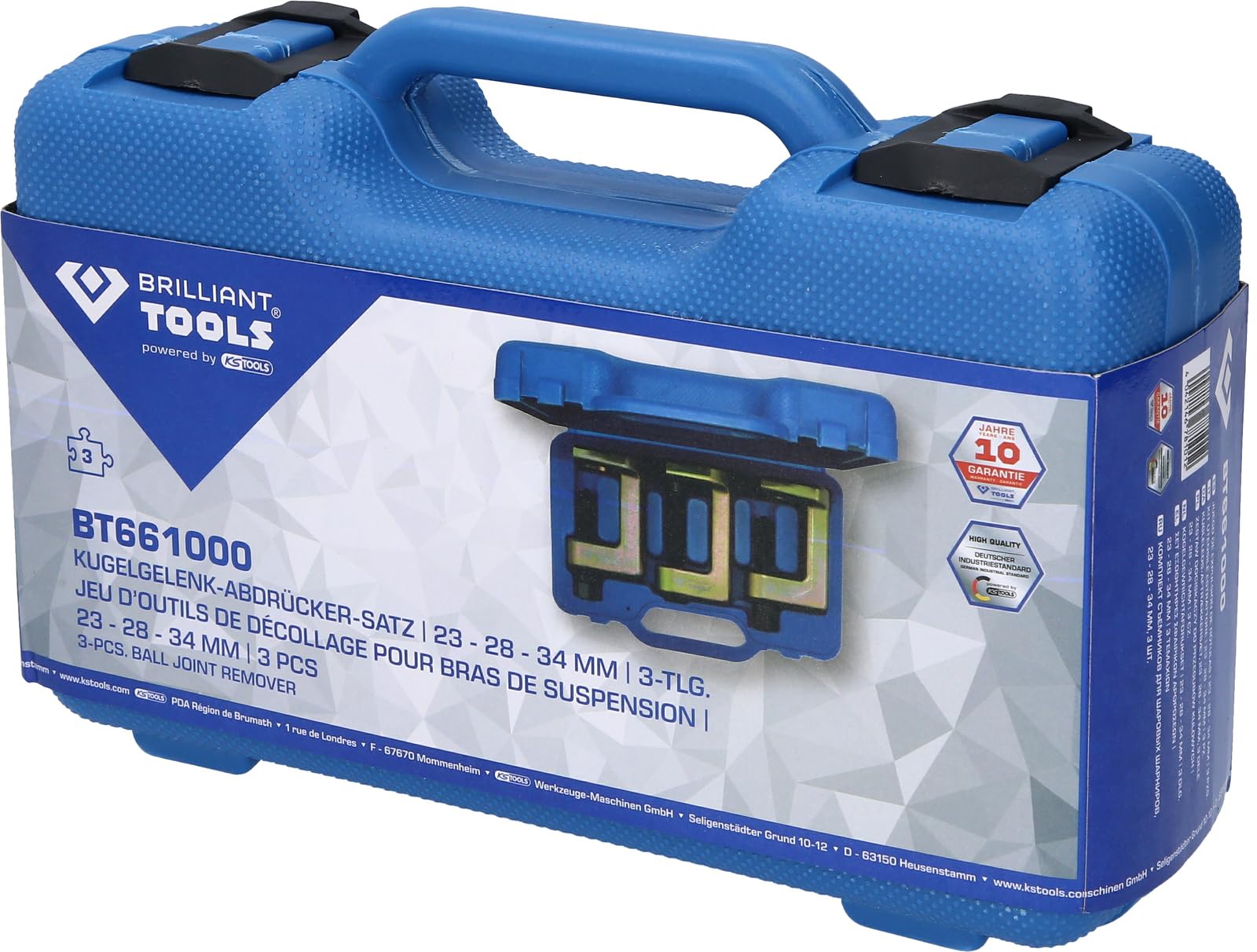 KS TOOLS Kugelgelenk-Abdrücker-Satz, 3-tlg