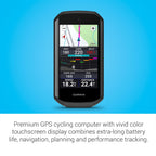 Garmin Edge 1050®, Premium-Fahrradcomputer, lebendiges Farb-Touchscreen-Display, eingebauter Lautsprecher, erweiterte Trainings- und Gruppenfahrten, Straßengefahrenwarnungen