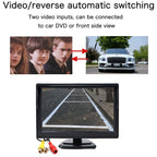 OBEST 5 Zoll LCD Bildschirm Rückfahrkamera, wasserdichte IP68 Monitor für Rückfahrkamera, Rückfahrkamera Monitor für Auto SUV LKW Truck Wohnmobil