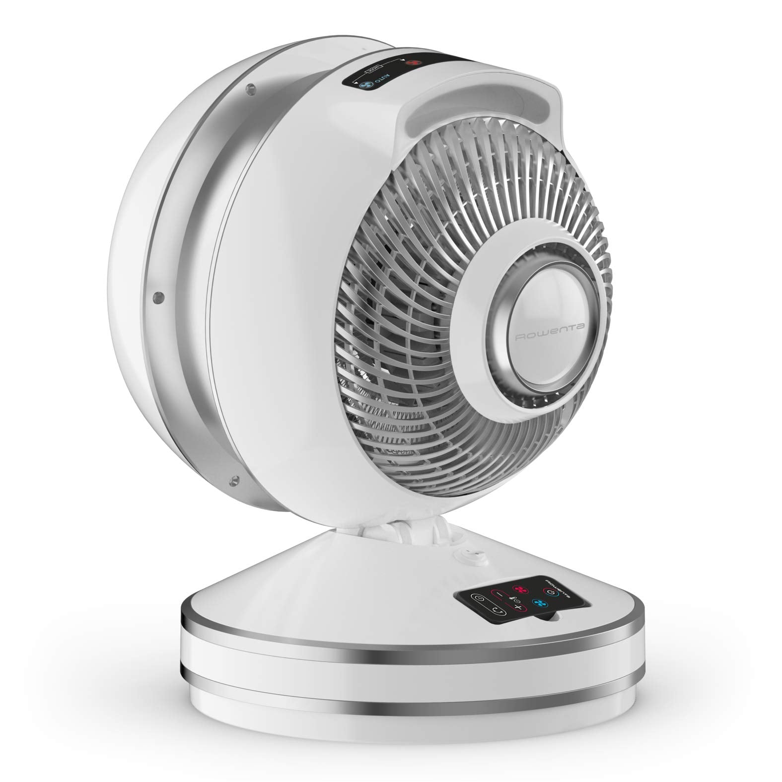 Rowenta HQ7152 Air Force Intense 2-in-1 Ventilator und Heizlüfter in einem Gerät | 2600 Watt, Eco-Heizmodus, inkl. Fernbedienung, sehr kompakt | weiß, 43/32/32 cm