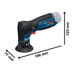 Bosch Akku - Exzenterschleifer GEX 12 V-77 (Ausführung: 06019L2100, Solo/Karton)
