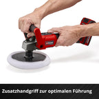 Einhell Akku-Polier- / Schleifmaschine CE-CP 18/180 Li E-Solo Power X-Change (Lithium-Ionen, bürstenloser Elektro-Motor, elektr. Drehzahlregulierung, ohne Akku und Ladegerät)