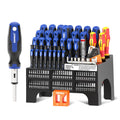 SORAKO 118tlg Schraubendreher Set magnetisch, inkl. Ratschenschraubendreher, Bits, Präzisionsschraubendreher, isolierte Schraubendreher, Spannungsprüfer, für die Wartung zu Hause und im Büro
