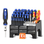 SORAKO 118tlg Schraubendreher Set magnetisch, inkl. Ratschenschraubendreher, Bits, Präzisionsschraubendreher, isolierte Schraubendreher, Spannungsprüfer, für die Wartung zu Hause und im Büro