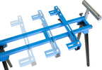 Güde Uni-Maschinen-Gestell GUG 135 (max. Spannweite: 1530 mm, max. Traglast: 100 kg, Auszug Rollenführung: 0-340 mm, Höhenverstellung Rollenführung: 0-145 mm, Rollenführung mit beidseitigem Anschlag)